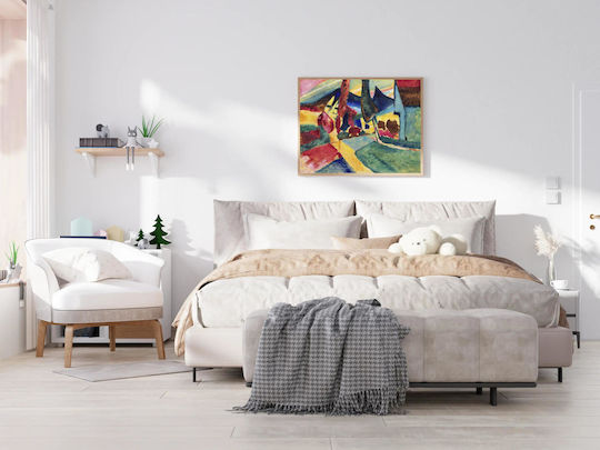 Two Gemälde auf Leinwand 90x60cm