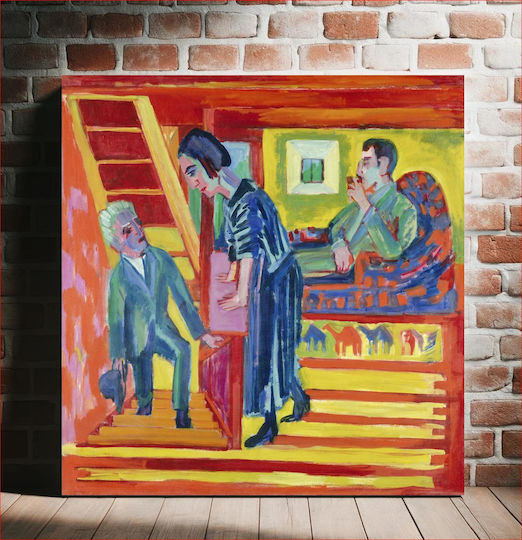 Painting on Canvas 120x120cm