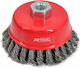 AWTools AW40539 Wire Brush Tool Bell 75mm