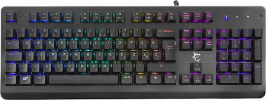 White Shark Legionnaire X Tastatură Mecanică de Gaming cu Comutatoare Outemu Red și Iluminare RGB Limba Tastaturii Engleză SUA
