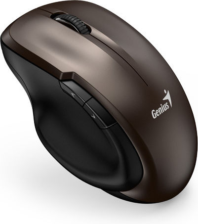 Genius Ergo 8200S Wireless Ergonomic Mouse Chocolate