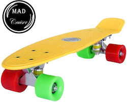 Sportmann Complete Penny Board Κίτρινο