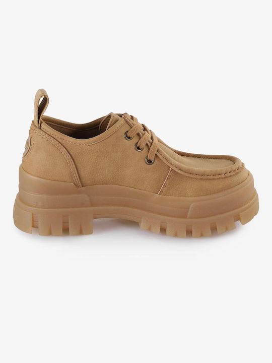 Buffalo Damen Oxfords in Beige Farbe