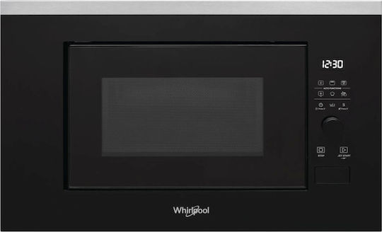 Whirlpool Eingebauter Mikrowellenherd mit Grill 20Es Schwarz