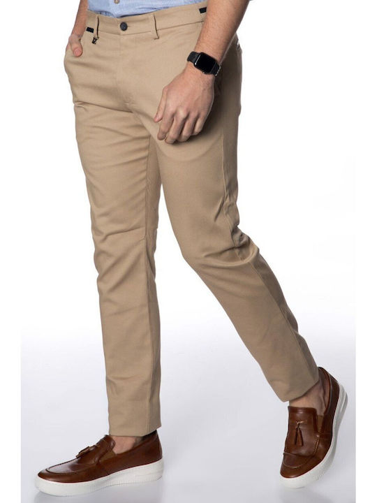 Vittorio Artist Hose Chino Elastisch in Schlank...