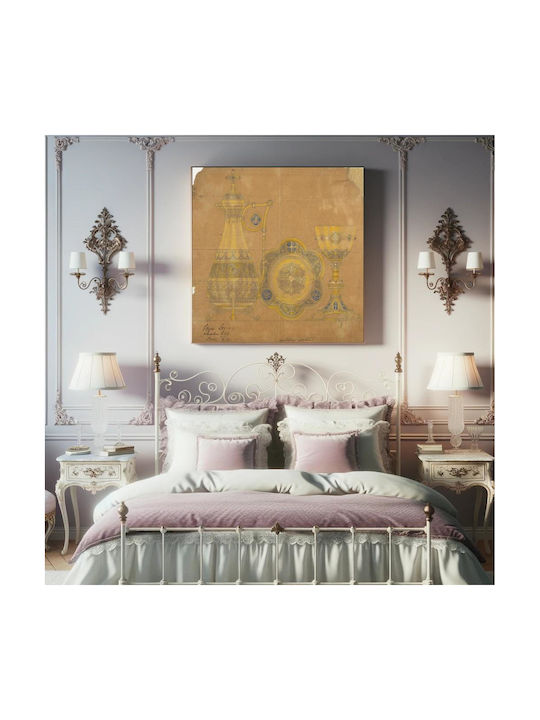 Designs Executed Jones Painting Metallic 110x110cm