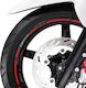 PDI Adhesive Rim Tape Red