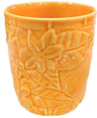 Bordallo Pinheiro Glass Water made of Glass in Orange Color