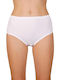 Ψηλόμεσα Γυναικεία Slip 3Pack Λευκό