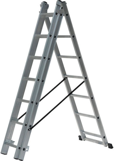AWTools Scara multifuncțională din aluminiu 3x10 cu înălțime maximă de 5.83m