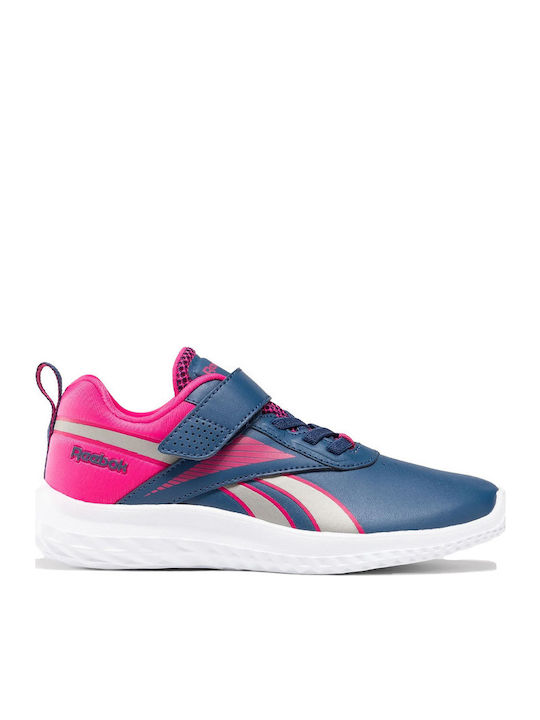Rush Runner Rush Runner 5 Syn Alt Kids Sports Shoes Running with Hoop & Loop Closure Navy Blue