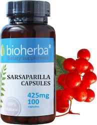 Bioherba Sarsaparilla 425мг 100 Капсули Sarsaparilla Bioherba Sarsaparilla 425мг 100 Капсули Sarsaparilla