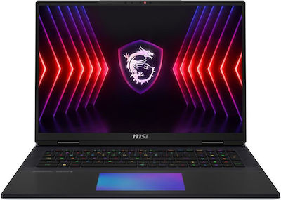 MSI Titan 18 HX A14VHG-066PL 18" UHD 120Hz (i9-14900HX/64GB/2TB SSD/GeForce RTX 4080/W11 Home) (US Keyboard)