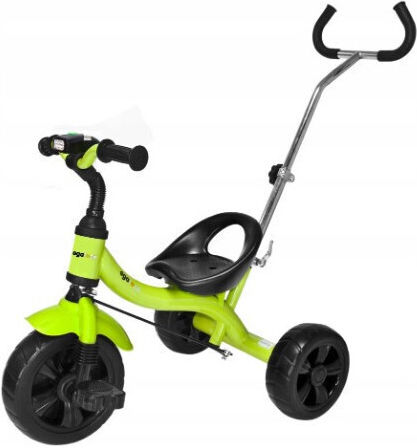 Sportmann Egaleco Convertible with Parental Handle Yellow