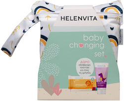 Helenvita Happy Moments Care Set Baby wipes 64pcs, diaper changing cream 150gr, shampoo and shower gel 300ml & free cloth changing pad