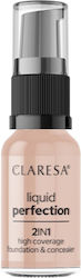 Claresa Течен Перфектен Течен Коректор 104 Нюд 18гр