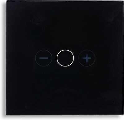 Eurolamp Touch Wall Switch Black