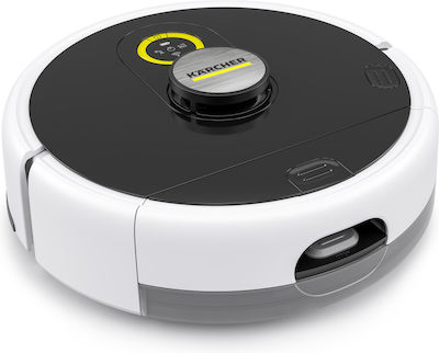 Karcher RCF 3 Robot Vacuum Cleaner for Sweeping & Mopping with Mapping and Wi-Fi White