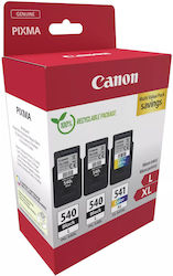 Canon PG-540Lx2/CL-541XL 5224B017 Оригинално Мастило InkJet Черен / Cyan / Магента / Жълт Canon PG-540Lx2/CL-541XL 5224B017 Оригинално Мастило InkJet Черен / Cyan / Магента / Жълт