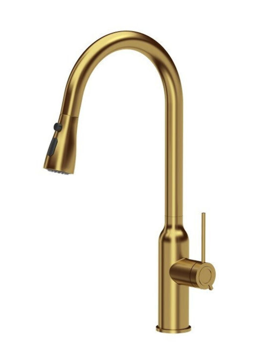 Quadron Jessica Kitchen Faucet Counter Gold