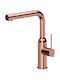 Quadron Angelina Kitchen Counter Faucet Copper