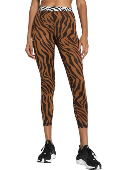 Animal Remix Women's Cropped Training Legging Teak