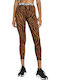 Animal Remix Women's Cropped Training Legging Teak