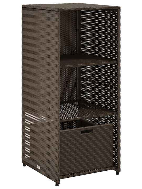 vidaXL Cutie de depozitare pentru exterior Ratt...
