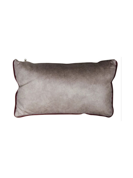 ForHome Μαξιλάρι Καναπέ Μπεζ 30x48εκ.