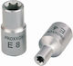 Proxxon Nuss Torx mit Vierkant-Antrieb 1/4" Größe E4 1Stück