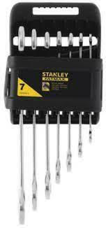 Stanley Set Deutsch Polygon mit Größe von 6mm bis 19mm 7Stück