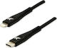 Logo Collection Редовна USB-C към Lightning кабел Черен 1м