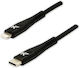 Logo Collection USB-C zu Lightning Kabel Schwarz 1m