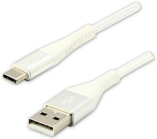 Logo Collection USB-C zu Lightning Kabel Weiß 2m