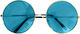 Blue Carnival Glasses