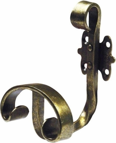 Amig Türhaken Einzelplatz Metallisch 12x8x9cm