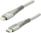 Logo Collection USB-C to Lightning Cable Γκρι 2m