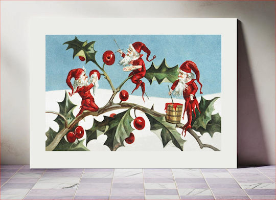 Santa Tablou pe Pânză 120x80cm