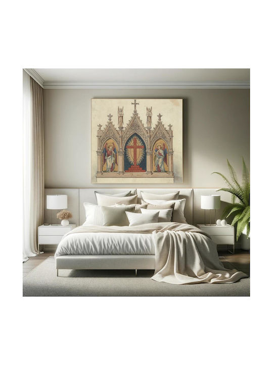 Designs Executed Jones Painting Metallic 110x110cm