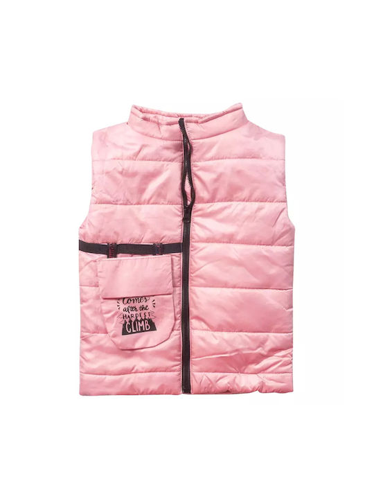 Evita Kids Casual Jacket Sleeveless Pink