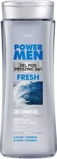 Joanna Power Men 3in1 Shampoos Hydration for All Hair Types 300ml