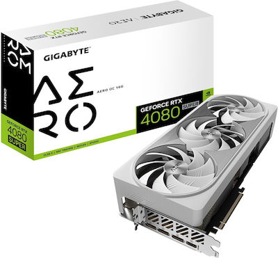 Gigabyte GeForce RTX 4080 Super 16GB GDDR6X AERO OC 16G Placă Grafică