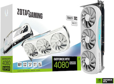 Zotac GeForce RTX 4080 Super 16GB GDDR6X Trinity OC White Edition Placă Grafică