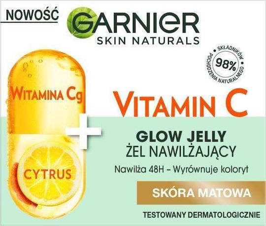 Garnier Gel de Față Hidratare cu Vitamina C 50ml