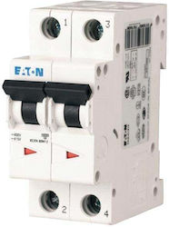 Eaton Automatic Circuit Breaker 10A Double-pole 278756