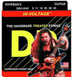 DR Dimebag Σετ Χορδών Steel 9 - 46" DR Dimebag Σετ Χορδών Steel 9 - 46"