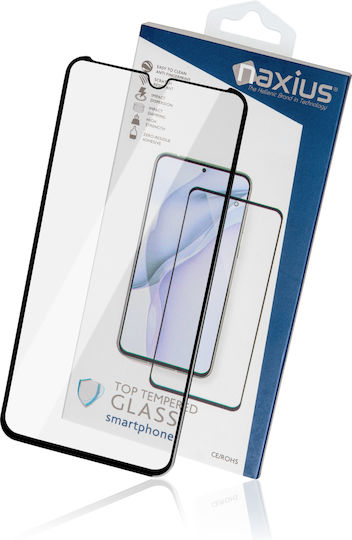 Naxius Top Full Face Tempered Glass Μαύρο (Mi 9)