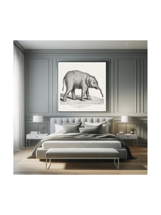 A Young Painting on Canvas 110x110cm
