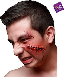 Latex Scar Zombie Carnival Accessory