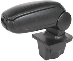 Carner Car PU Armrest for Opel Astra Black